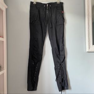 Rare Vintage Miss Sixty Lace-up Detail Pants